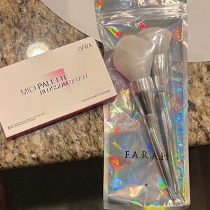 OFRA blush and FARAH blush brushes